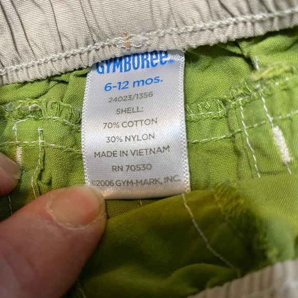 Bundle of boy infant 6-12 months shorts elastic waist set of four shorts - Picture 4 of 13